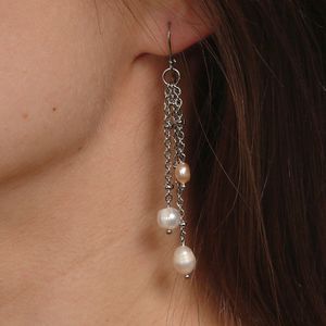 GANELLI Jewelry & handmade Zestaw biżuterii GANELLI - naszyjnik, bransoletka i kolczyki z perły naturalne (kultura) 4