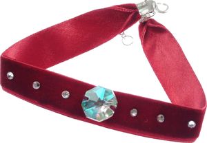 GANELLI Jewelry & handmade Choker GANELLI Choker z Swarovski Elements Crystals -czerwony 1