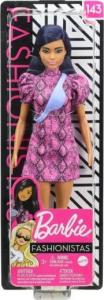 Lalka Barbie Mattel Fashionistas Modna przyjaciółka - Wężowa sukienka (FBR37/GXY99) 6