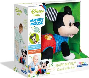 Clementoni Clementoni Baby Mickey - crawl with me, cuddly toy 1