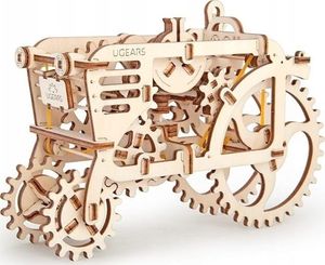 UGEARS UGEARS Puzzle 3D Traktor Drewniany Model mechaniczny do składania 1