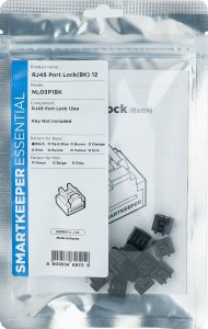 Smartkeeper SMARTKEEPER Basic RJ45 Port Lock 12 - 12x záslepka,černá 1