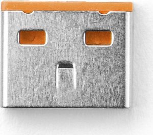 Smartkeeper SMARTKEEPER Basic USB Port Lock 100 - 100x záslepka, oranžová 2