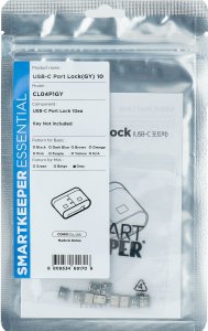 Smartkeeper SMARTKEEPER Mini USB Port Lock Type C 10 - 10x záslepka, šedá 1