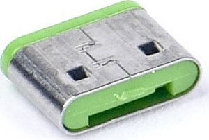 Smartkeeper SMARTKEEPER Mini USB Port Lock Type C 4 - 1x klíč + 4x záslepka, zelená 3