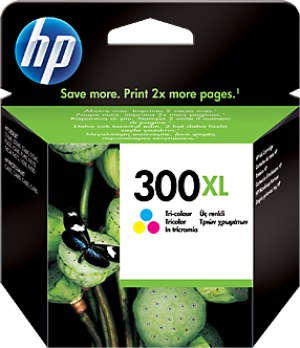 Tusz HP Głowica drukująca HP 300XL tri-colour 12ml (CC644EE#ABE) 1