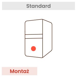 Montaż komputera Standard + Słuchawki Redragon H888 LUCE 2