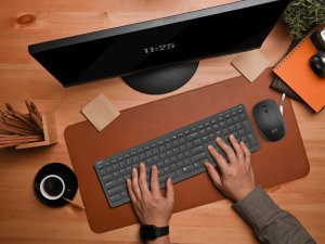 Mysz ZOY ZMS28 czarna + Klawiatura ZOY ZKB880 + Podkładka ZOY żelowa czarna ZMP25 12