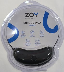 Mysz ZOY ZMS28 czarna + Klawiatura ZOY ZKB880 + Podkładka ZOY żelowa czarna ZMP25 25