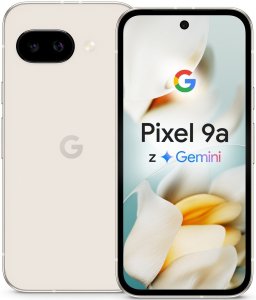 Smartfon Pixel 9A 5G 8/128GB Porcelanowy  (99936223) + Etui Clear Case 7