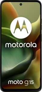 Smartfon Motorola Moto G15 8/256GB Zielony  (PB6G0002PL) + Etui Clear Case 3