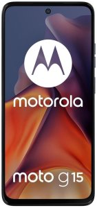 Smartfon Motorola Moto G15 8/128GB Granatowy  (PB6E0062PL) + Etui Clear Case 6