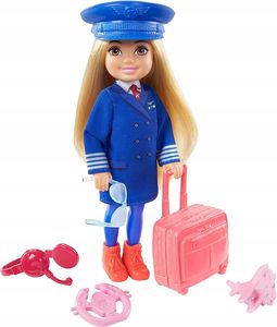 Lalka Barbie Mattel Barbie Chelsea Bądź kim chcesz Pilotka 1