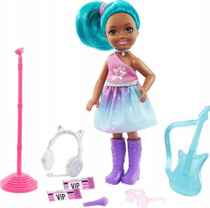 Lalka Barbie Mattel Barbie Chelsea Bądź kim chcesz gwiazda rocka 1