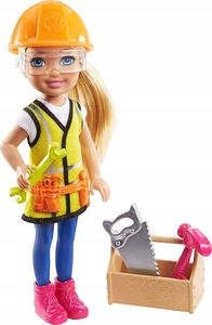 Lalka Barbie Mattel Barbie Chelsea Bądź kim chcesz kierowniczka budowy 1