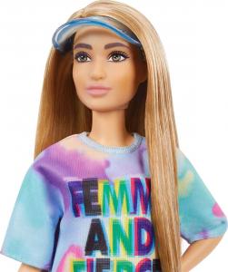 Lalka Barbie Mattel Fashionistas Modna przyjaciółka - Sportowa sukienka (FBR37/GRB51) 6