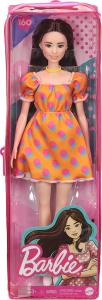 Lalka Barbie Mattel Fashionistas Modna przyjaciółka - Sukienka w groszki (GRB52) 6