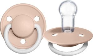 Bibs  De Lux Smoczek uspokajający silikonowy Blush Night 0-36 m 1