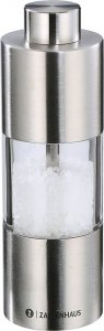 Młynek do przypraw Zassenhaus Zassenhaus salt mill Mainz Inox/Acrylic Glass 14 cm 1