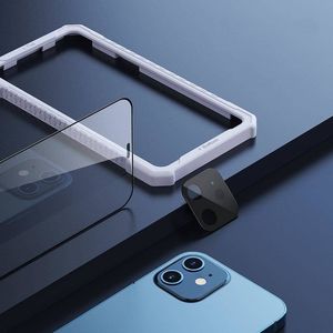 Nillkin Szkło hartowane pełnoekranowe Nillkin 2-in-1 HD do Apple iPhone 12 uniwersalny 12