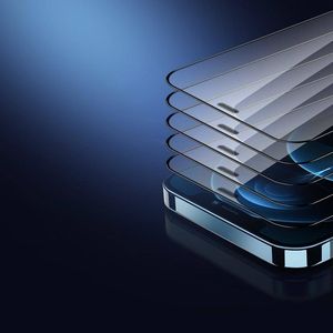 Nillkin Szkło hartowane pełnoekranowe Nillkin 2-in-1 HD do Apple iPhone 12 uniwersalny 7