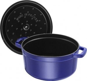 STAUB Garnek żeliwny okrągły 26 cm granatowy (40510-284-0) 2