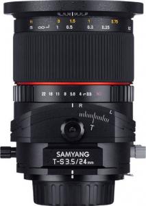 Obiektyw Samyang Canon EF 24 mm F/22 1