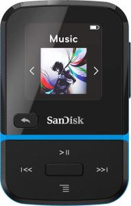 SanDisk Odtwarzacz MP3 Clip Sport Go 32GB niebieski (SDMX30-032G-E46B) 1