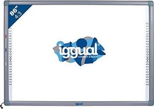 System interaktywny Iggual Tablica Interaktywna iggual IGG314371 86" 4:3 Podczerwień 1