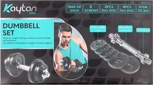 Kaytan Kaytan sports zestaw hantli 6 talerzy 2