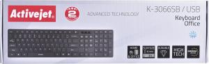 Klawiatura Activejet K-3066SW (K-3066SB                       ) 8