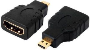 Adapter AV Equip HDMI Micro - HDMI czarny (118915) 1