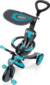 SMJ sport Rowerek Globber Teal Explorer Trike 4w1 czarno-niebieski 2