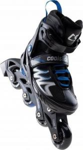 Rolki CoolSlide Ramen YB rekreacyjne regulowane czarne r. 33-36 2