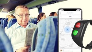 Smartband Bezpieczna Rodzina BS.02 + subskrypcja 12 miesięcy Czarny 4