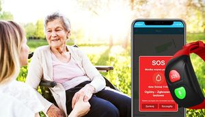 Smartband Bezpieczna Rodzina BS.02 + subskrypcja 12 miesięcy Czarny 8