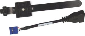 HP USB zew. - USB wew., 0.1m, Czarny (EM165AA) 1