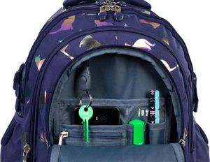 St. Majewski Plecak 4-komorowy STRIGHT BP-01 Kotki holo mkml MAJEWSKI 8