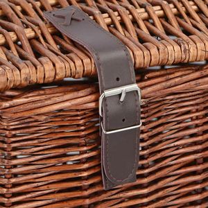 Bicycle Gear Koszyk rowerowy wiklinowy przód 45x30x25cm 5