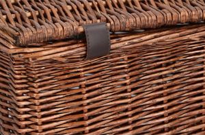 Bicycle Gear Koszyk rowerowy wiklinowy przód 45x30x25cm 7