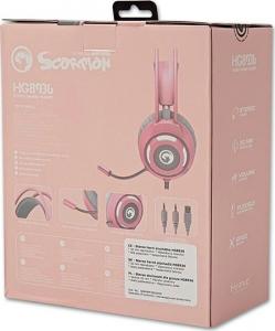 Słuchawki Marvo HG8936 Różowe (QMMWM36EGA00) 8