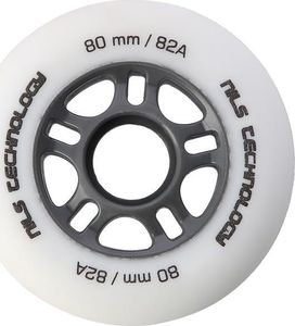 Nils Extreme PU 80x24 82A BIAŁE MATOWE KÓŁKA (4 szt.) NILS EXTREME 2