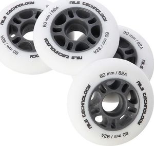 Nils Extreme PU 80x24 82A BIAŁE MATOWE KÓŁKA (4 szt.) NILS EXTREME 3