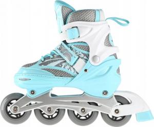 Rolki Nils Extreme NA10602 rekreacyjne regulowane niebieskie r. 31-34 3