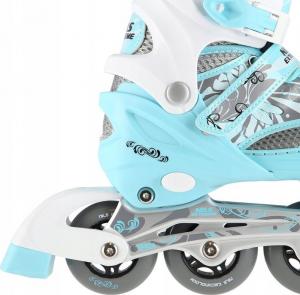 Rolki Nils Extreme NA10602 rekreacyjne regulowane niebieskie r. 31-34 4