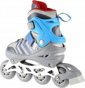 Rolki Nils Extreme NH18192 z wymienną płozą regulowane szare r. 34-38 8