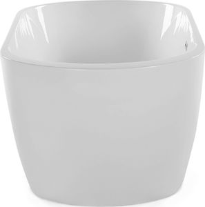 Wanna Beliani wolnostojąca Nevis 160 cm biała 4