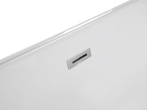 Wanna Beliani wolnostojąca Nevis 160 cm biała 5