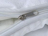 Beliani Pokrowiec na materac do łóżka wodnego 140x200cm 2