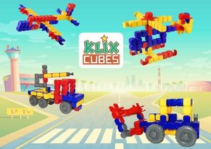 Wise Klix Cubes 312 el. - Klocki Konstrukcyjne 6